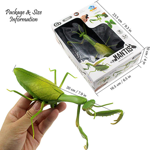 Tipmant RC Praying Mantis Toy, IR Remote Control Animal, Realistic Insect Car for Kids Birthday Gifts