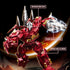 Set, 437 HIGH GODO Red Drill Mech Robot Building Blocks Toilet Upgraded TV Figure Mech Model Building Kit, Cool