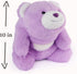 1 10 GUND Original Snuffles Teddy Bear, Stuffed Animal Plush Toy for Ages and Up, Purple