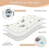 siphylline 52" 34" Cartoon Sky Rockets Cute Extra Large Resuable Changing Pad Covers Soft Absorbent Diaper Changing Pad