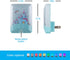 GE Color-Changing LED Night Light, Princess Castle, Plug Into Wall, Dusk to Dawn Sensor for Kids Bedroom, Bathroom