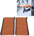 Garosa 2Pcs Baby Stroller Protective Handle Cover, PU Leather Non-Slip Stroller Handlebar Covers (Brown)