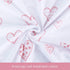 2 Pack 100% Biloban Nursing Pillow Cover for Boppy Pillow Stretchy Cotton Large Zipper Super Soft & Breathable Infant