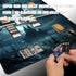 MTG Playmat Size 24x14in - Free Storage Bags, Non-Slip Backing for Card Game Enthusiasts