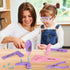 Kids Tool Set with Toy Drill and Tool Box, Construction Tools for Pretend Play Gifts for Toddlers Aged 3-7