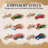 32 12 WinnerWhy Baby Shower Game Sign Kit Includes Unfinished Wooden Car Blocks, Markers, and a Prize Decoration Sign