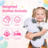 Weighted Stuffed Animals 4.0 Lbs – Cow Plush, Weighted Plush for Kids, Birthday Gifts for Women, Girls, and Males