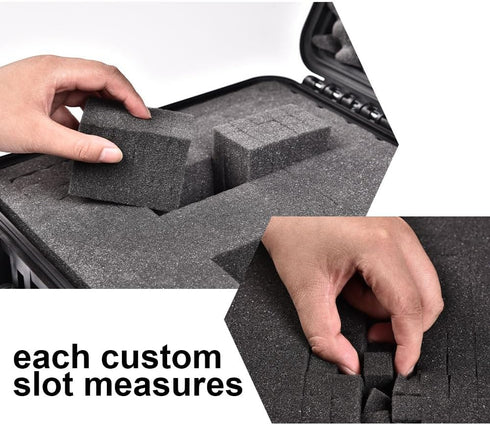 PIT66 Graded Card Storage Box, Compatible with BGS PSA SGC FGS Graded Sports Trading Cards, Waterproof Case Holder