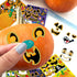 36 Sheets Halloween Pumpkin Craft Stickers, Kids DIY Make a Pumpkin Face Sticker for Halloween Treats Party Favors