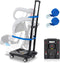 Car Seat Travel Cart for Airport, Car Seat Dolly Carseat Roller Foldable