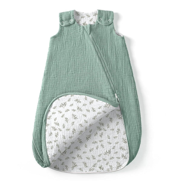 lulumoon Sleep Sack Muslin for Baby: Cotton Wearable Blanket for 9-15 Months