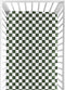 Sweet Jojo Designs Fitted Baby Crib Sheets (Green Gingham Checkered) for Boys