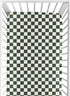Sweet Jojo Designs Fitted Baby Crib Sheets (Green Gingham Checkered) for Boys