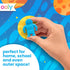 OOLY Astronaut Erasers Set of 3, 1.75" Tall - Blue, Green, White Novelty Erasers for School, Home, Office, Speech