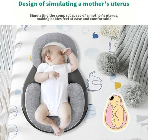 FOBSERD Tummy Lounger Pillow for Infant Cushion Reflux Breastfeeding Pillow, Bottle Feeding, Time
