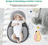 FOBSERD Tummy Lounger Pillow for Infant Cushion Reflux Breastfeeding Pillow, Bottle Feeding, Time