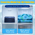 Summer 4 Packs Baby Car Seat Cooling Pad with Insulated Bag Reusable Baby Carseat Cooler Cooling for Car Seat Belts