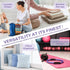 ANROYE Large Corner Stuffed Animal Storage, Purple Wall Hammock for Kids Plushies Toy Organizer