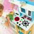 Play Kitchen Decals Stove Cooker Microwave Oven Stickers Vinyl Toy Stove Sticker DIY Replacement Kitchen Stickers Toy
