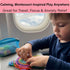 NAMUWASAE Set 31Pcs Travel Fidget Toy for Kids Sensory Kit for Stress Relief Creativity Mess Free Screen Free Play