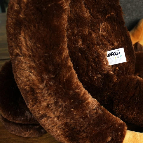 YunNasi (43.3 Inches) Large Stuffed Monkey Giant Monkey Stuffed Animal Big Gorilla Plush Toy for Kids and Girlfriends