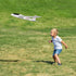 1PC 39 inch TOYANDONA Foam Glider Airplane, Large Throwing Glider Planes Lightweight Outdoor Flying Glider Airplane