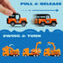 20PCS Set JOYIN Die Cast Pull Back Cars, Metal Toy Cars, Car Toys Bulk, Vehicle for Toddlers, Kids Party Favors, Cake