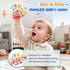 CAHILON 0-6 6-12 Easter Baby Teething Toys for Months, BPA Free Food Grade Silicone Teether, Infant Sensory Chew