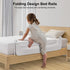 UNAPHO System,47" 31" Bed Rail for Toddlers,Swing Down Kids Bed Rails Guard for Twin,Full,Queen,Bunk Size Bed,Extra
