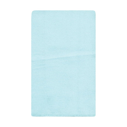 Hudson Baby Unisex Flannel Burp Cloth 10pk, Teal Elephant, One Size