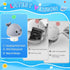 Baby Bath Toys, Whale Bath Toy Sprinkler with Charging Dock for Kids Ages 0-2, Light Up Bathtub Toys for Toddlers