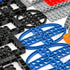 TEESE 282pcs Technic-Beam-Frame-Bricks-Set with Rotor Helicopter Minifigure, Compatible with Technic-Parts