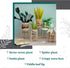 DIY Faux Plant Sand Art Kit - Creative Home Decor for Your Workspace
