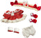 Plush Doll Clothing Set for 20cm Anime Character, Adorable Costumes for Plush Toys Gift for Girls (Red Clothes)