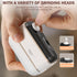 5 1 Trimmer Electric Nail Clipper, Upgraded in Electric Nail File with Polishing, Shaving, LED Gel Nail Lamp, Dust