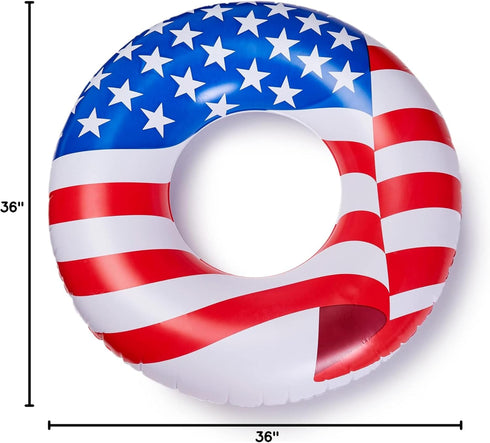 Swimline Americana Series Inflatable Pool Ring