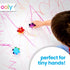 Set 3 18 Ooly Color Burst Grip Crayon for Toddlers and Little Hands, of Crayons with Classic Colors, Non-Toxic Easy