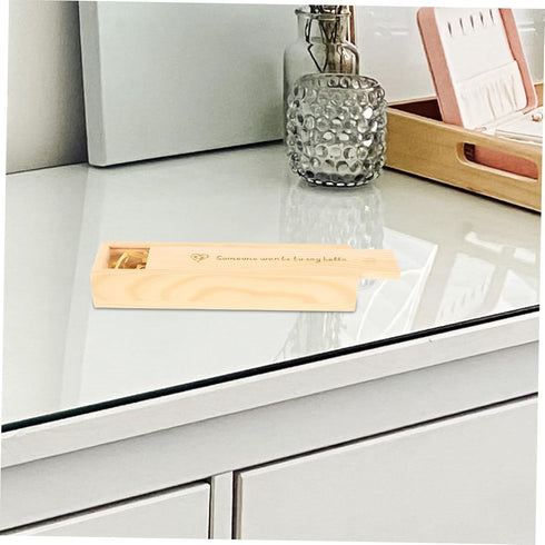 Gender Neutral Wooden Keepsake Box for Pregnancy Tests