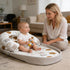 ASCENREST Tummy 2-in-1 Backpack, Time Mat, Convertible to Premium Memory Foam Baby Play Mat, Removable Machine Washable