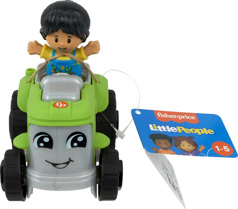 Fisher-Price Little People Toddler Toy Tractor with Farmer Character Figure for Kids Ages 1+