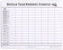 Yellow Mountain Imports Mexican Train Dominoes Scorepad - 50 Sheets
