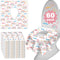 kimitimi 60 Pack Toilet Seat Covers Disposable, Extra Large Waterproof Toilet Cover for