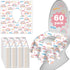 kimitimi 60 Pack Toilet Seat Covers Disposable, Extra Large Waterproof Toilet Cover for