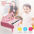 24 1 2 3 4 5 (24 Love&Mini Piano Keyboard Toys for Girls - Keys Toddler Piano Music Toy Instruments with MicrophonePink