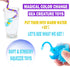 Staroud 2 Color Changing No Hole Bath Toys for Kids Toddlers, Color Change Water Table Bathtub Toys Sea Creatures