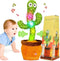 Baby Dancing Cactus Toy, Mimicking Talking Cactus for 6 to 12 Month Olds, Glowing Musical Educational Toy