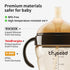 6+ 10oz/300mL Thyseed PPSU Weighted Straw Cup with Handles Toddlers Transition Bottles to Sippy Cups No Spill Learner