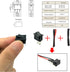 6 Set 1.5-3V 24000RPM 84 2 EUDAX Rectangular Mini Electric DC Motor with Pcs Plastic Gears,Electronic Wire, x AA