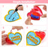 28 Pack SURCVIO Valentines Day Gifts for Kids, Animal Mochi Squishies Filled Heart-Shape Box and Greeting Cards Kawaii
