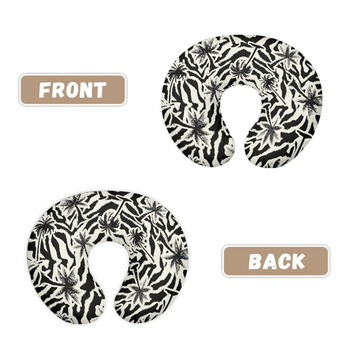 GOSTONG 2 Pack Nursing Pillow Covers Nursing Pillow Slipcover for Breastfeeding Moms, Tropical Cow Zebra Soft